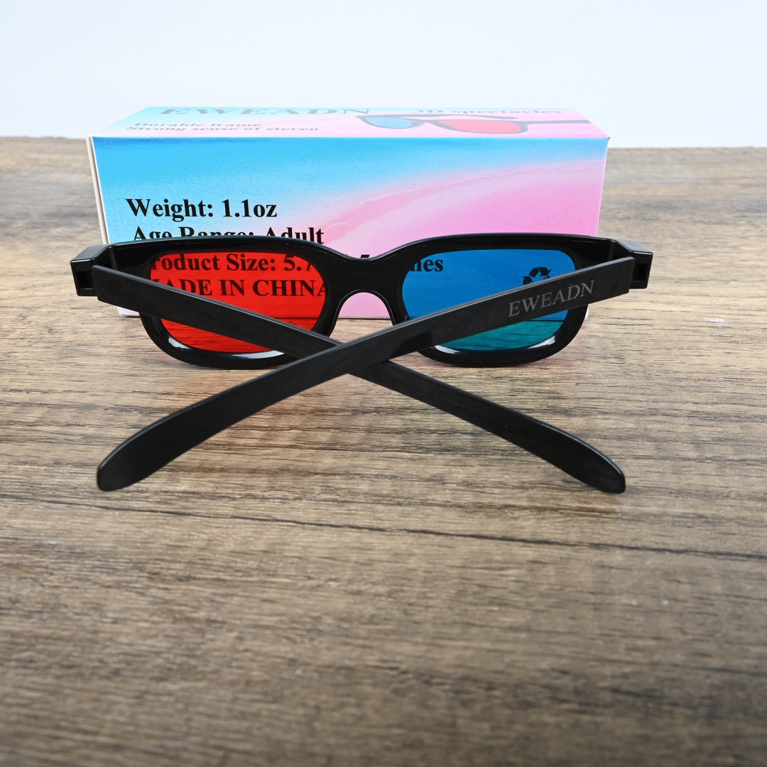 EWEADN Universal 3D Spectacles - Comfortable Cinema & Gaming 3D Spectacles with Clear Viewing