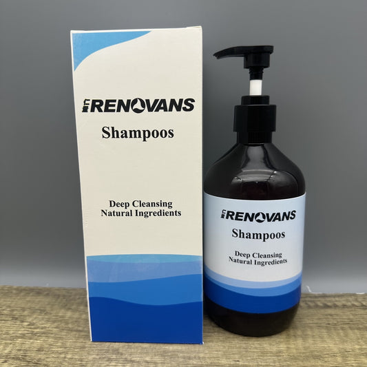 RENOVANS Premium Shampoos for Deep Cleansing & Hair Strengthening - Sulfate-Free & Suitable for All Hair Types