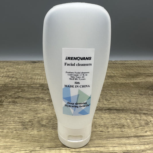 RENOVANS Facial Cleansers - Luxurious Deep-Cleansing Lotion for Pure, Balanced & Radiant Skin
