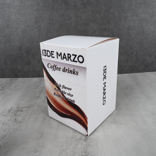 13DE MARZO Black Coffee Drinks Premium Ready-to-Drink Black Coffee Beverage with Rich Bold Flavor
