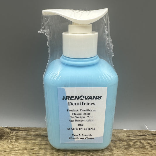 RENOVANS Advanced Whitening Dentifrices with Probiotics & Ocean Mint Flavor - Toothpaste for Comprehensive Dental Hygiene & Fresh Breath
