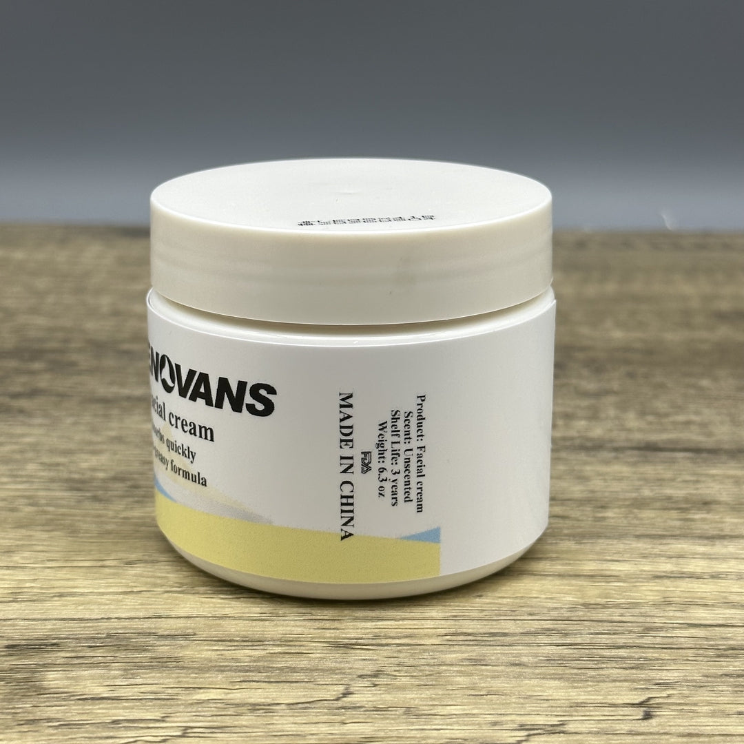 RENOVANS Unscented Moisturizing Facial Cream - Deep Hydration for Sensitive Skin