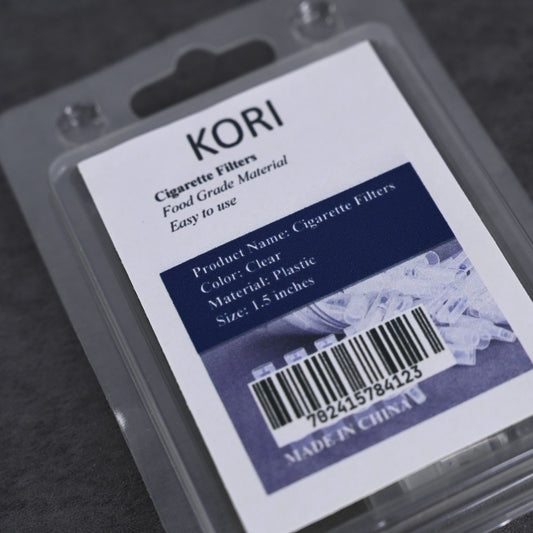 KORI Cigarette Filters Disposable Filters for Conventional Cigarettes 8mm and 5.5mm Cigarettes