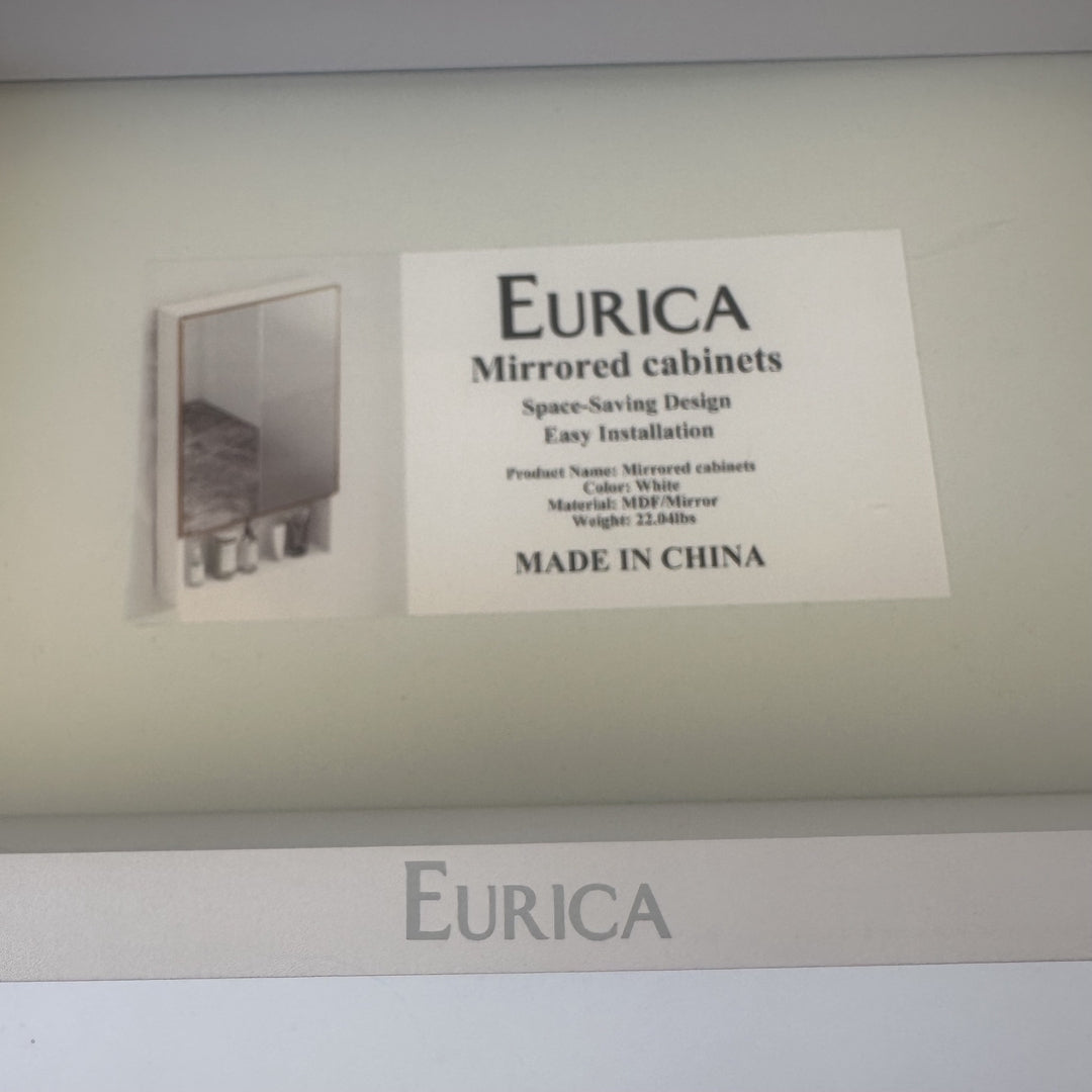 EURICA Mirrored Cabinets: Elegant Wall-Mounted Storage with Integrated Mirror Functionality