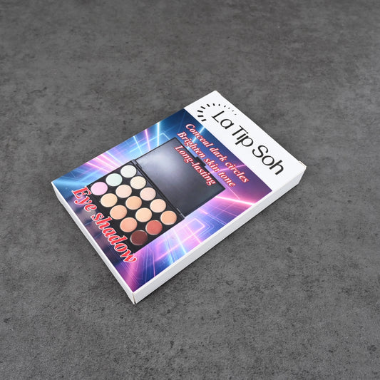 La Tip Soh 15 Color Eyeshadow Palette Highly Pigmented Matte Shimmer Long Lasting Makeup Kit