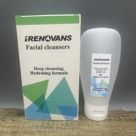 RENOVANS Facial Cleansers - Luxurious Deep-Cleansing Lotion for Pure, Balanced & Radiant Skin
