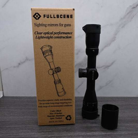 FULLSCENE Professional Rifle Scope Sighting Mirror for Gun High-Precision Optical Gun Sight for Long Range Shooting and Hunting