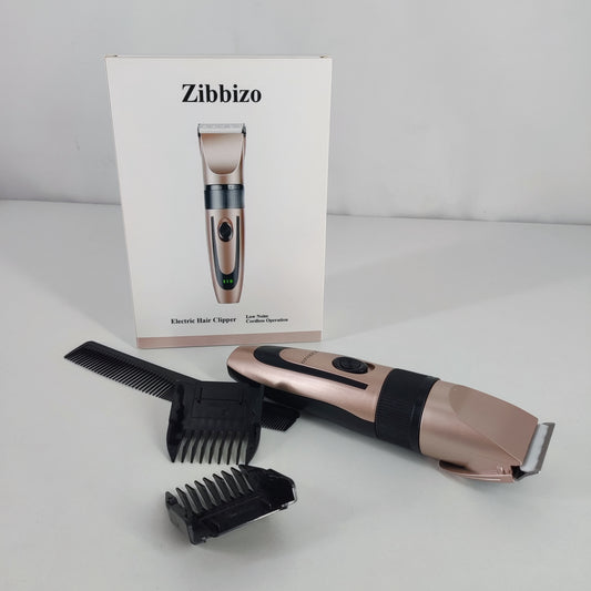 Zibbizo Professional Rechargeable Cordless Electric Hair Clippers for Precision Cutting