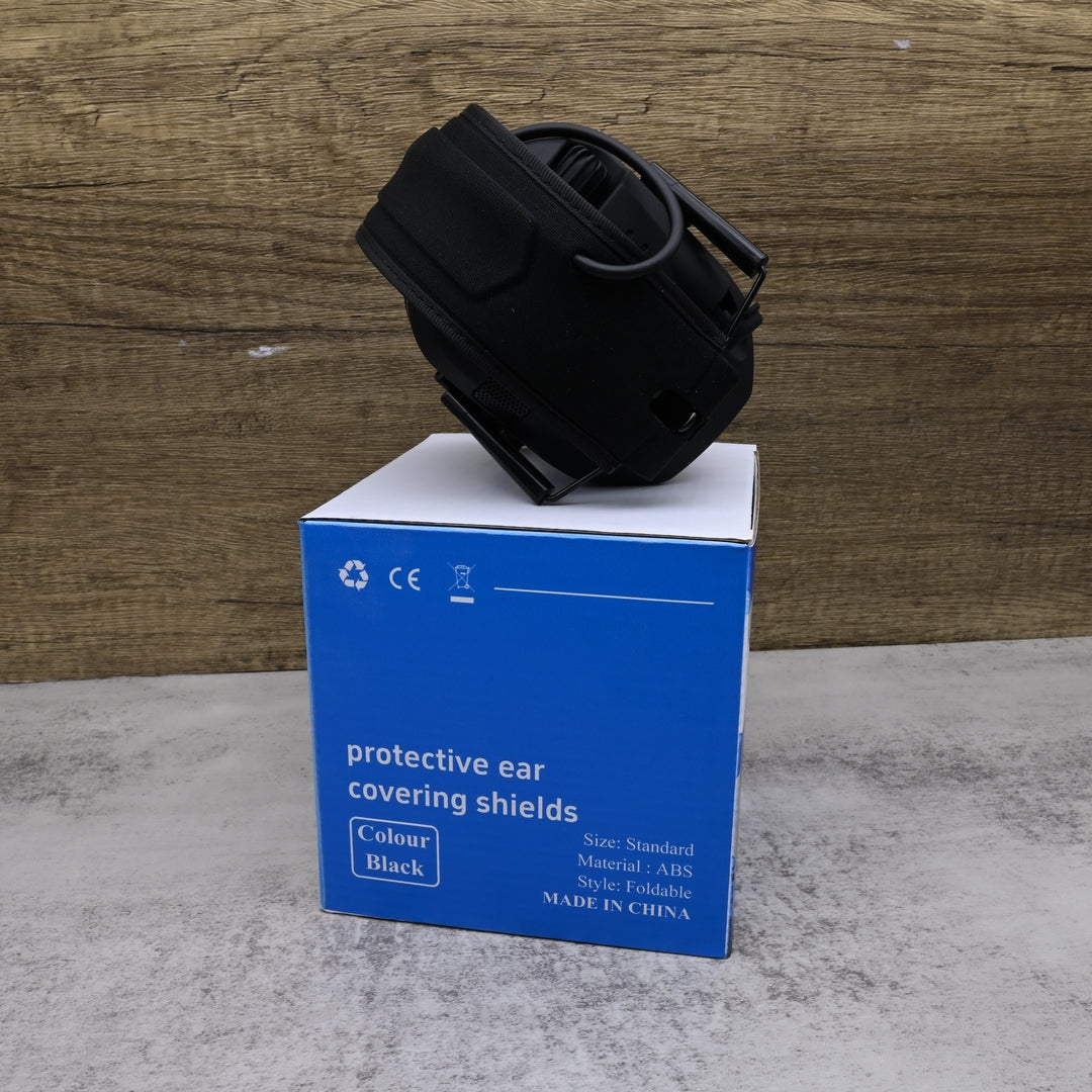 VSTRANICS Professional Protective Ear Covering Shields Noise Reduction Safety Ear Muffs Foldable Sound Protection Equipment