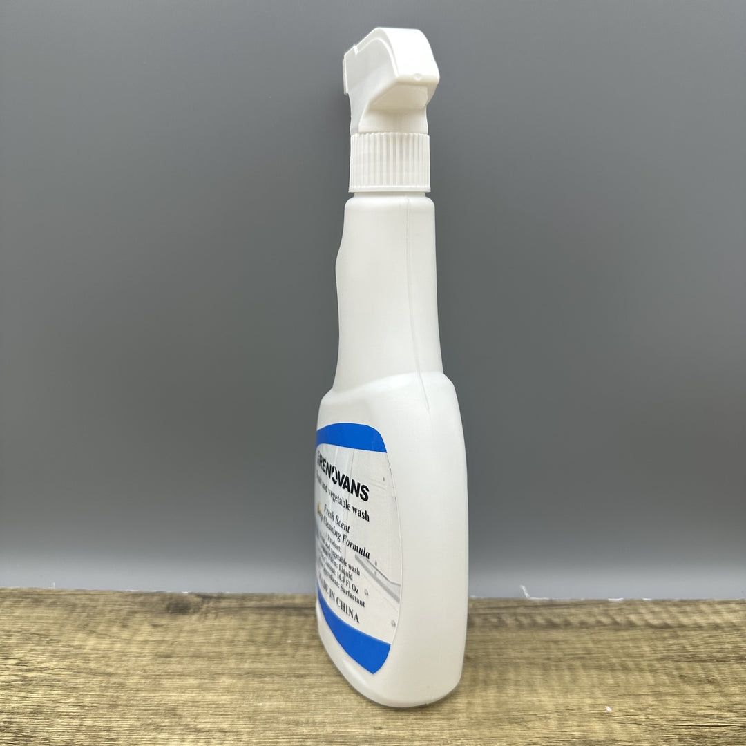 RENOVANS Fruit and Vegetable Wash - Powerful & Eco-Friendly Cleaner for Fresh Produce