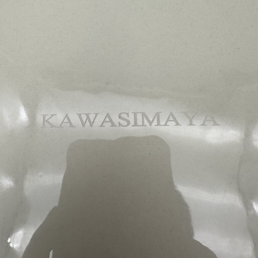 KAWASIMAYA Adorable Hand-Painted Dog Design Table Plates: Ceramic Plates for Playful Dining