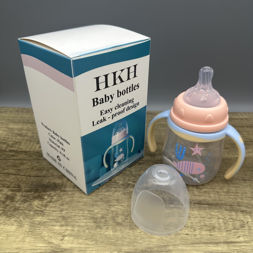 HKH Baby Bottles - Premium Ergonomic Feeding Bottles for Safe and Comfortable Feeding