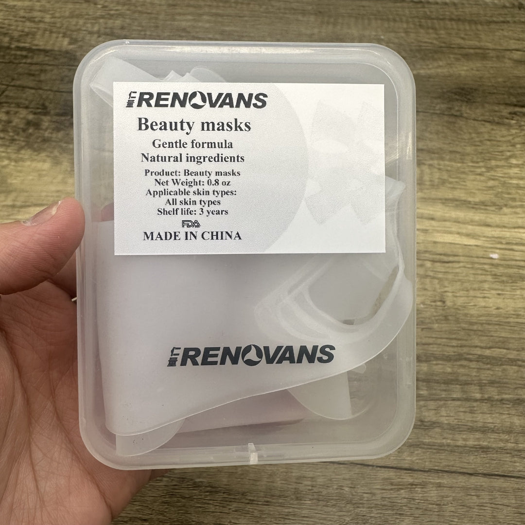 RENOVANS Premium Beauty Masks for Deep Hydration, Radiance & Anti-Aging - Nourish, Repair & Restore Your Skin's Natural Beauty
