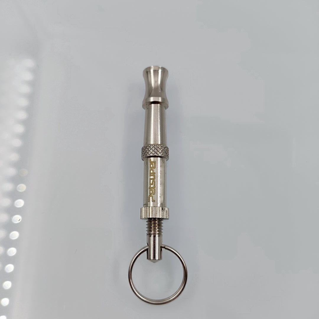 Silver Dog Whistle Professional Ultrasonic Dog Whistle to Stop Barking