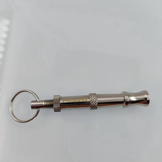 Silver Dog Whistle Professional Ultrasonic Dog Whistle to Stop Barking