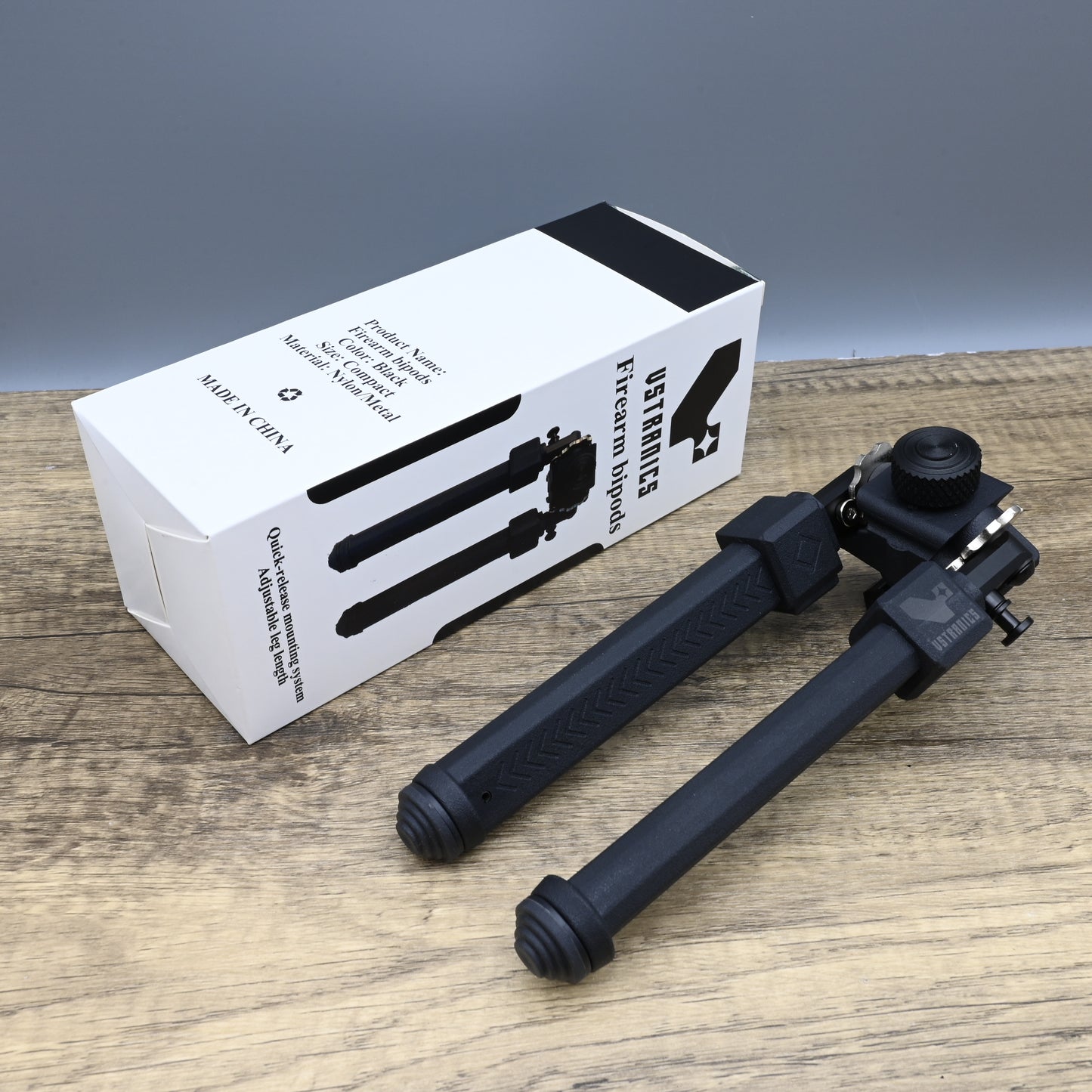 VSTRANICS Professional Military Grade Adjustable Tactical Firearm Bipods With Aluminum Construction