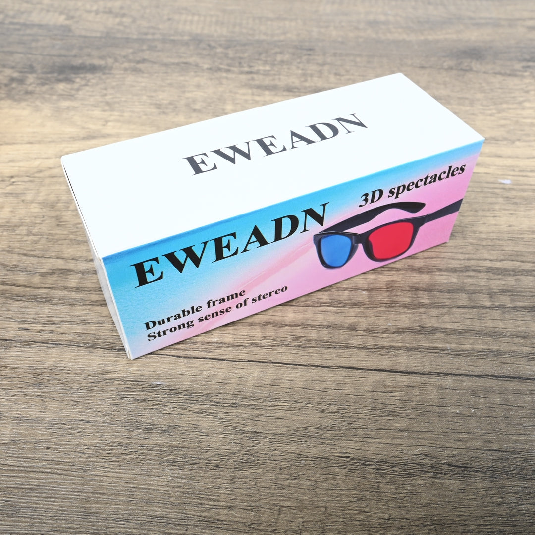 EWEADN Universal 3D Spectacles - Comfortable Cinema & Gaming 3D Spectacles with Clear Viewing