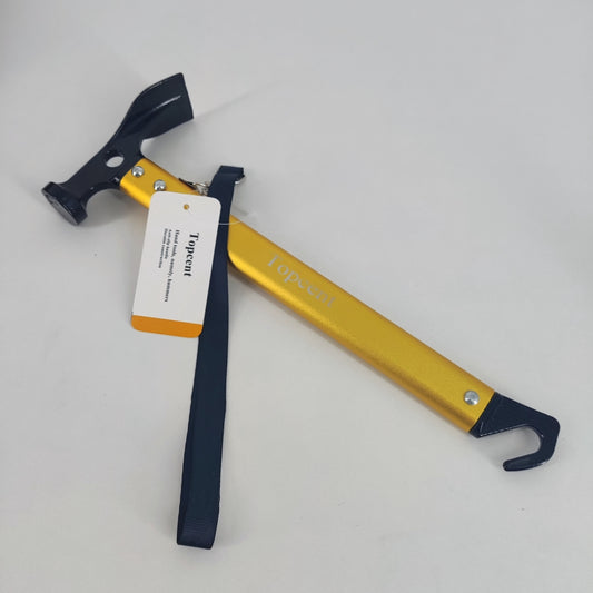 Topcent Hand Tools, Namely, Hammers - Lightweight Outdoor Aluminum Alloy Handle Hammer for Camping and Outdoor Activities