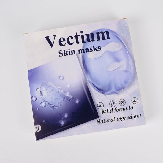 Vectium Nicotinamide Hyaluronic Acid Skin Masks Deep Hydrating & Brightening Facial Treatment