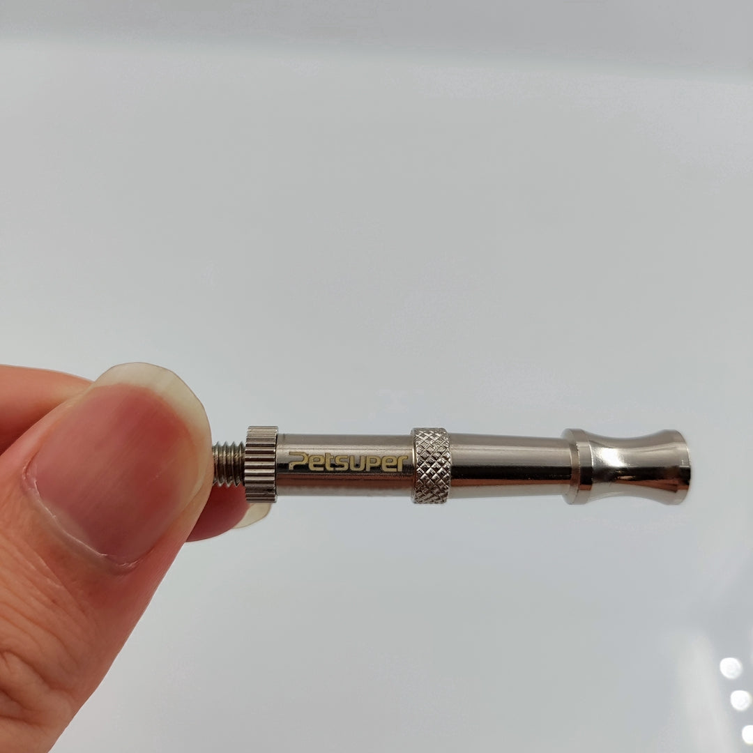 Silver Dog Whistle Professional Ultrasonic Dog Whistle to Stop Barking