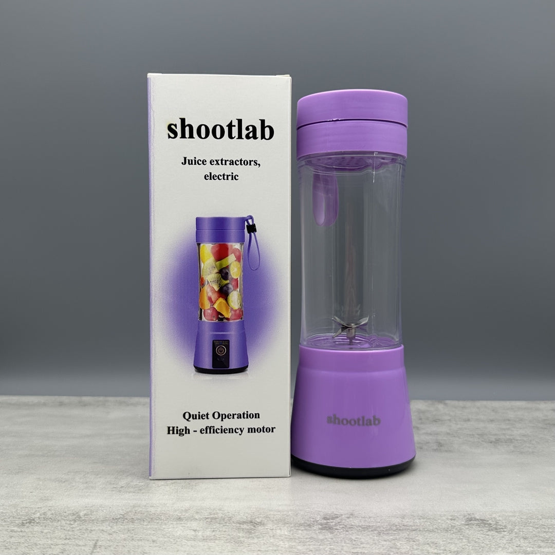 shootlab Juice Extractors, Electric: Portable 6-Blade Mini Juicer for Fresh, Nutritious Beverages