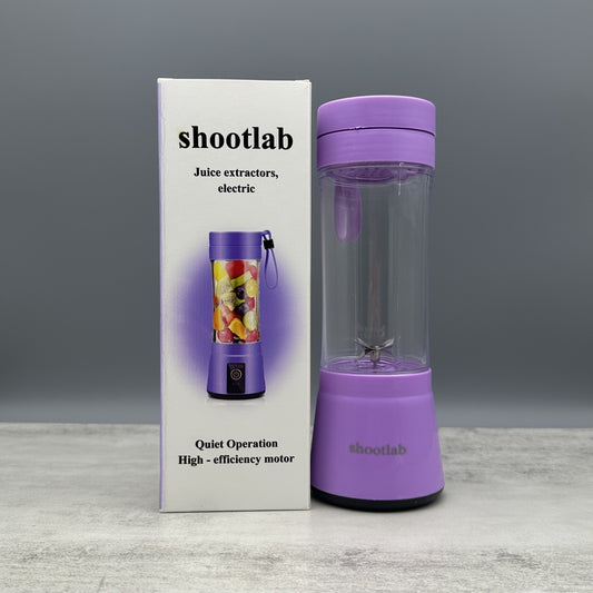 shootlab Juice Extractors, Electric: Portable 6-Blade Mini Juicer for Fresh, Nutritious Beverages