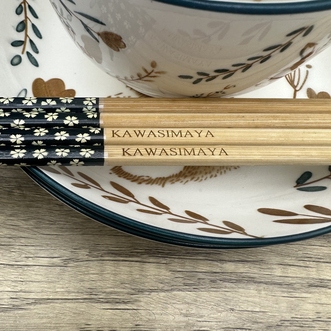 KAWASIMAYA Ceramic Dinner Plates Microwave & Dishwasher Safe Porcelain Dinnerware Set White Serving Plates