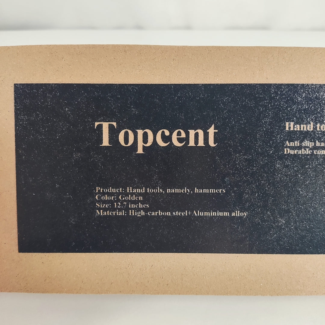 Topcent Hand Tools, Namely, Hammers - Lightweight Outdoor Aluminum Alloy Handle Hammer for Camping and Outdoor Activities