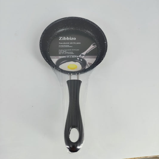 Zibbizo Non-Electric Stir-Fry Pan – Perfect for Effortless Cooking, Easy Cleanup, and Healthier Meals