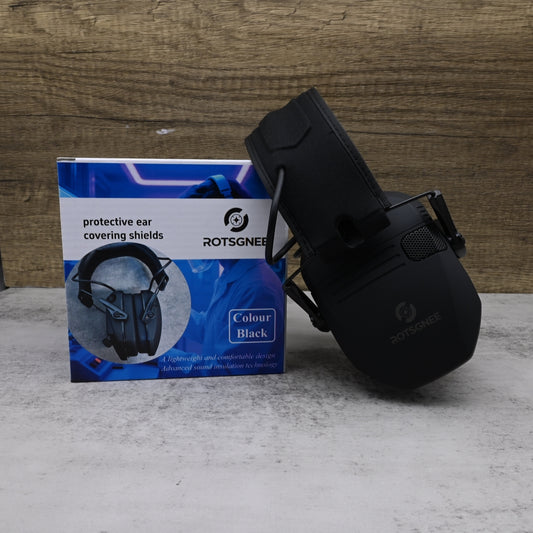 ROTSGNEE Professional Protective Ear Covering Shields Noise Reduction Safety Ear Muffs Foldable Sound Protection Equipment