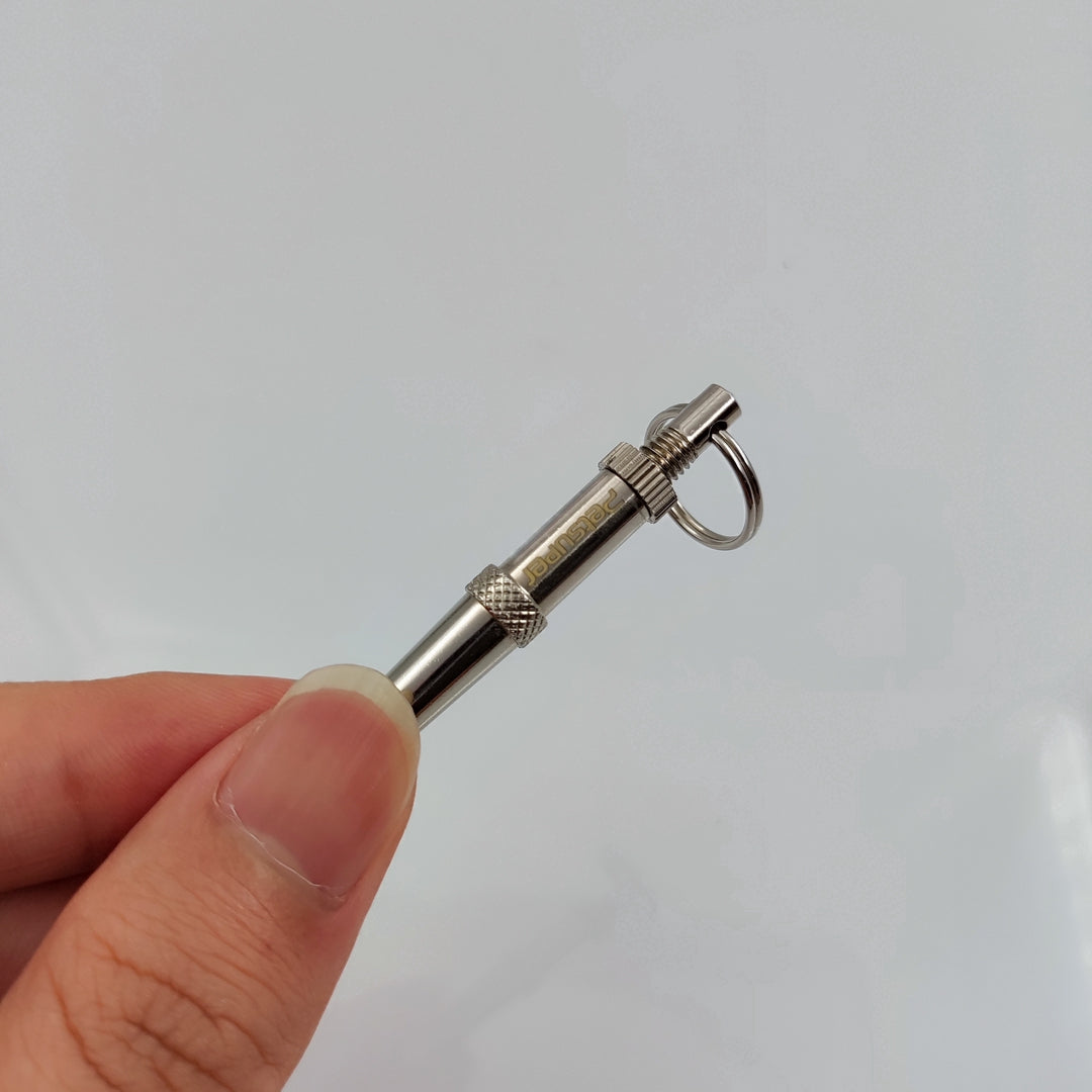 Silver Dog Whistle Professional Ultrasonic Dog Whistle to Stop Barking