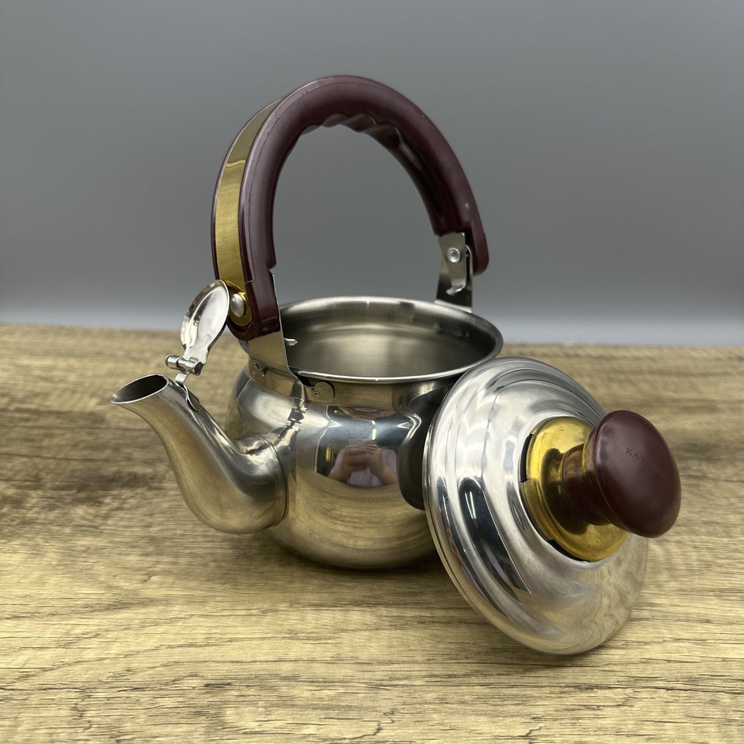 KAWASIMAYA Titanium Camping Kettle: Lightweight Outdoor Cooking Pot and Tea Pots for Camping and Hiking Adventures