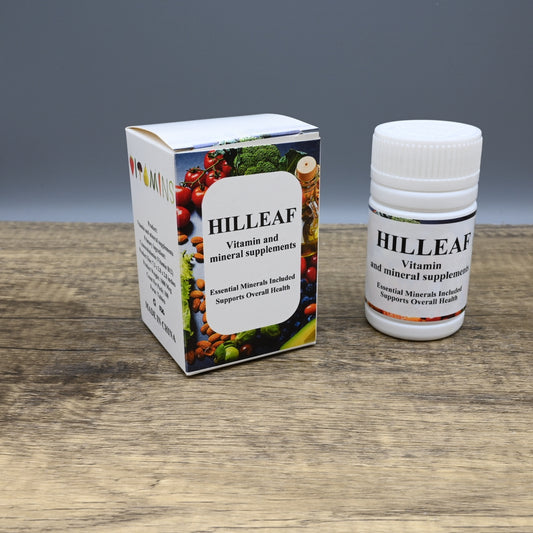 HILLEAF Premium Vitamin And Mineral Supplements High Potency B12 Complex Daily Vitamin And Mineral Supplements