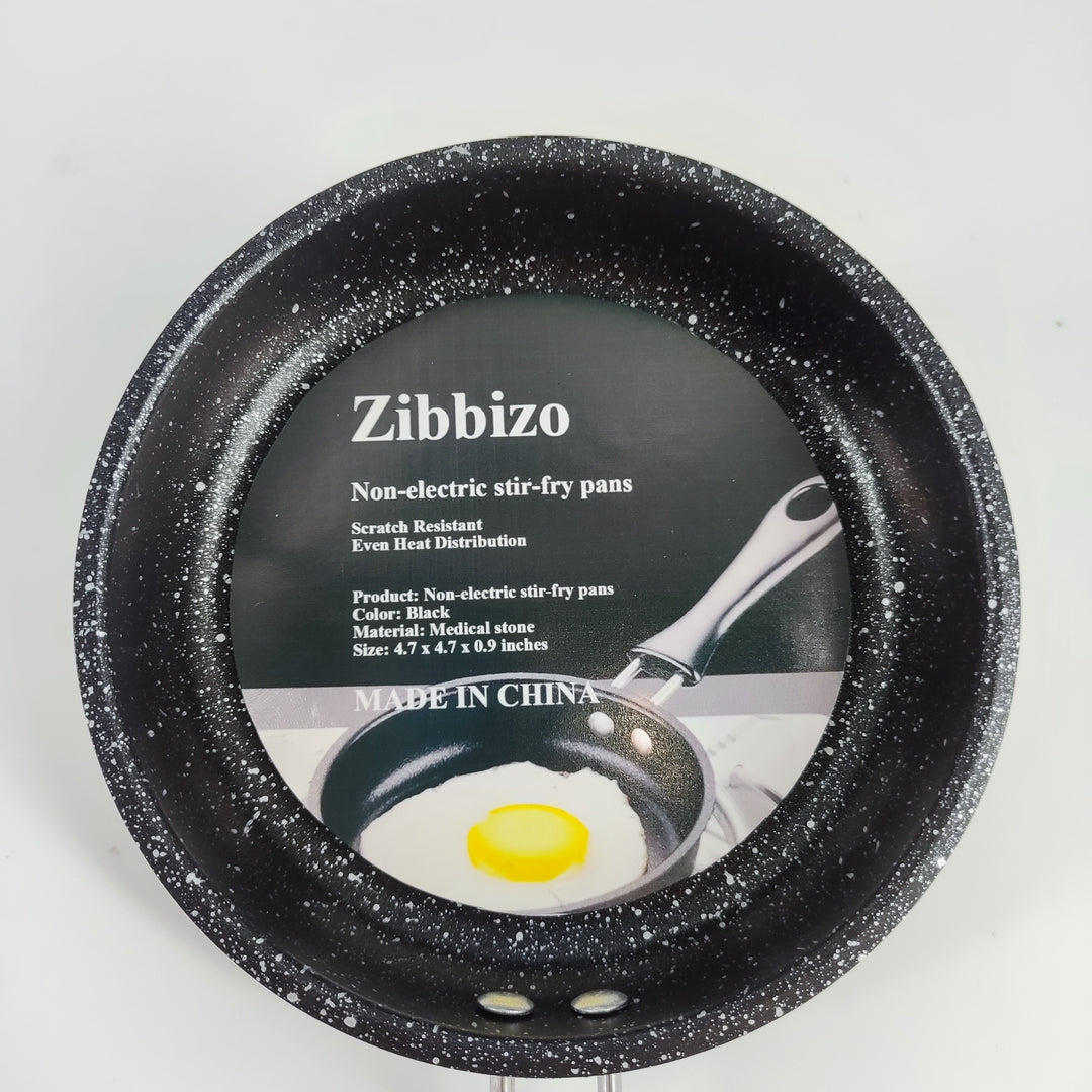 Zibbizo Non-Electric Stir-Fry Pan – Perfect for Effortless Cooking, Easy Cleanup, and Healthier Meals