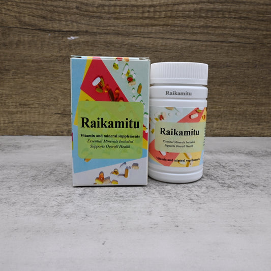 Raikamitu Premium Vitamin and Mineral Supplements Daily Essential Nutrition Support
