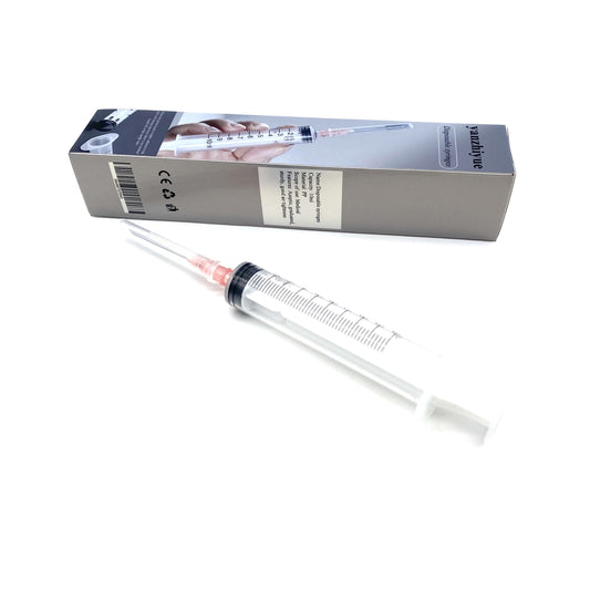 yanzhiyue Disposable syringes Disposable Medical Syringe 10ml PP Sterile Graduated Scale Sturdy Plunger Good Air Tightness Single Use