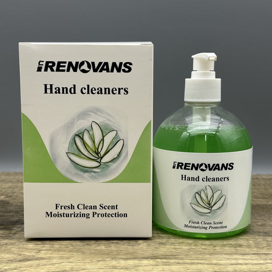 RENOVANS Gentle & Hydrating Hand Cleaners with Aloe Vera Extract for Daily Use - Dermatologist Recommended with Germ-Killing Formula