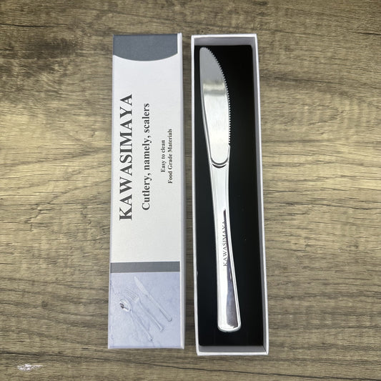 KAWASIMAYA Premium Cutlery, namely, Scalers - Elegant Stainless Steel Silverware Set for Modern Dining