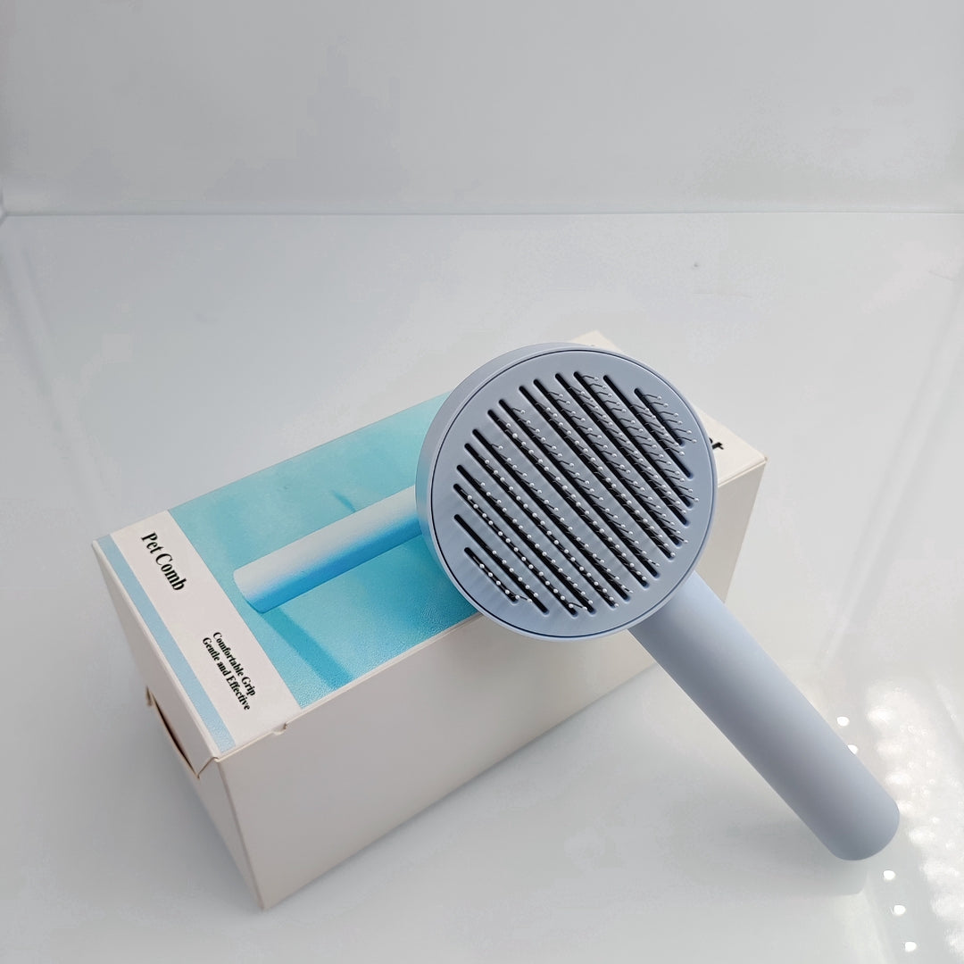 Cat Dog Combs Cat Brush for Pet Dogs Cats Brush Grooming Tool In Blue