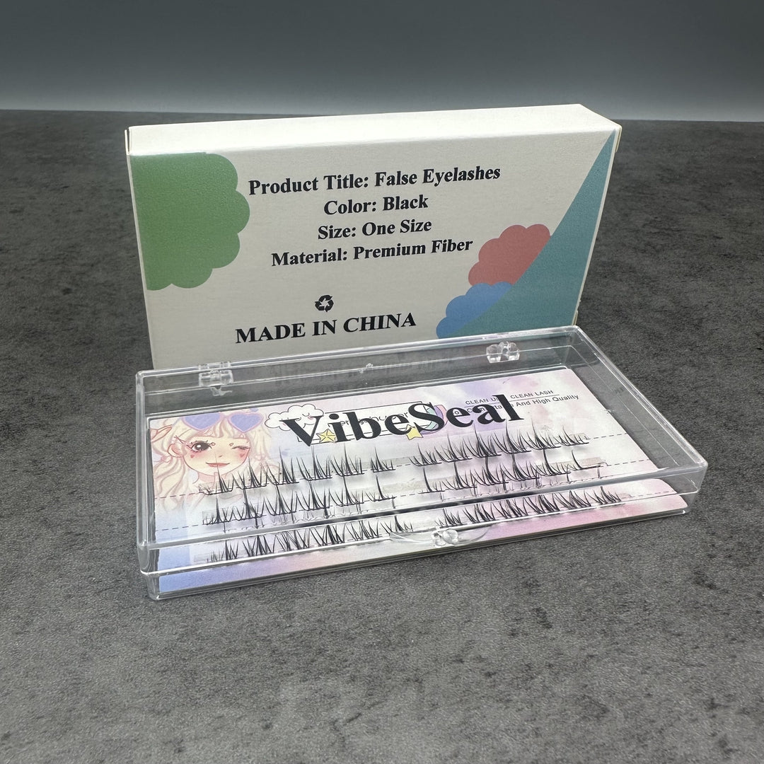 VibeSeal Natural False Eyelashes: Ultra-Realistic and Lightweight for Everyday Glamour