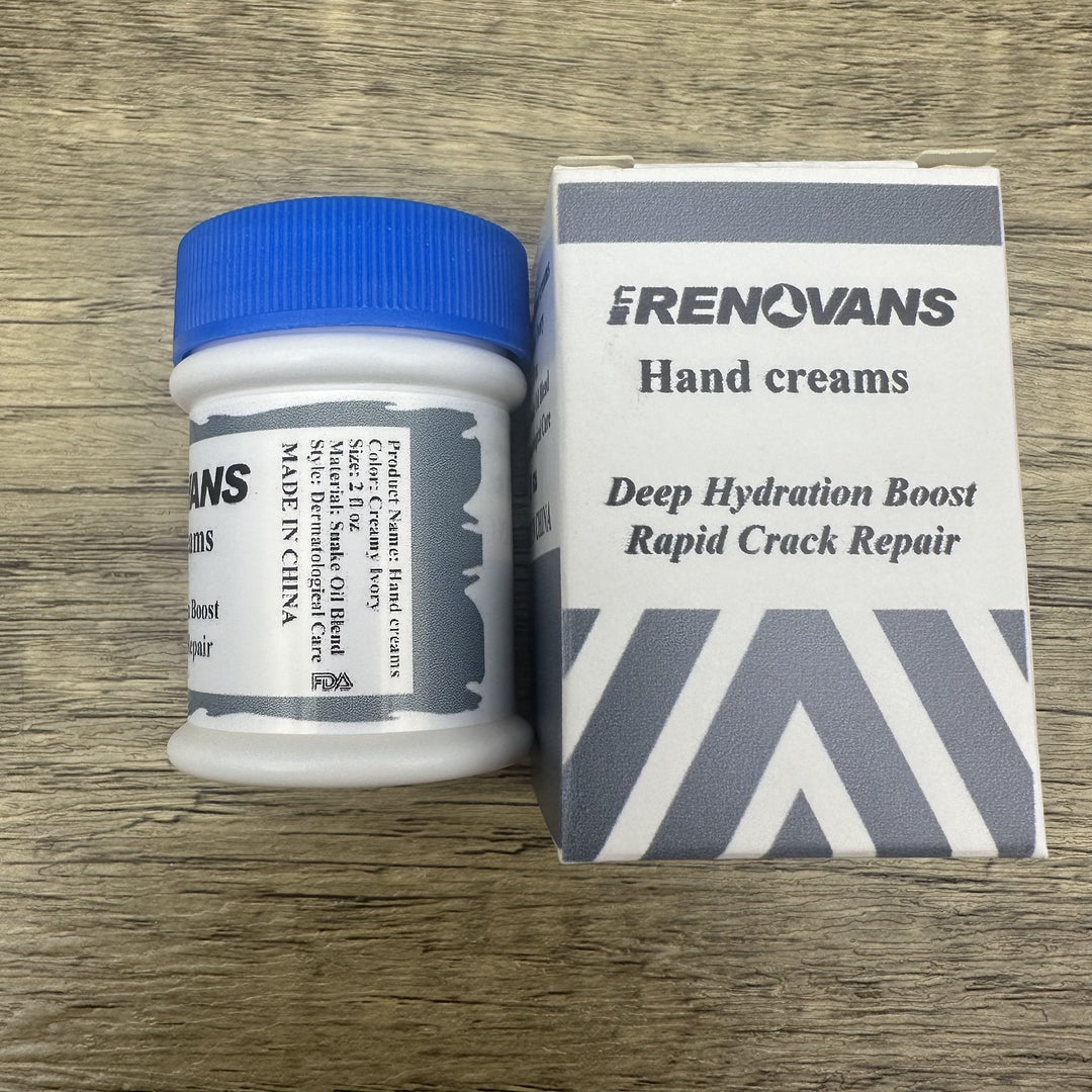 RENOVANS Premium Hand Creams – Intensive Healing & Nourishment with Traditional Chinese Herbal Ingredients