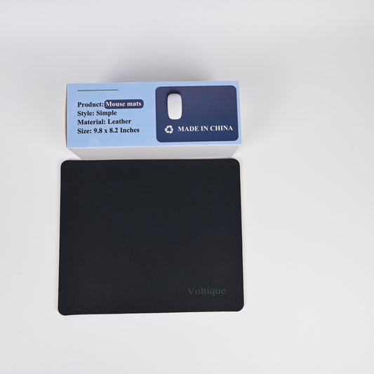 Voltique Premium Leather Mouse Mats Professional Gaming Mouse Pad Non-Slip Office Desk Mat