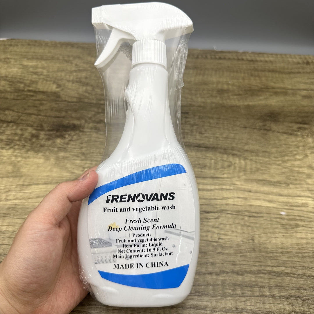 RENOVANS Fruit and Vegetable Wash - Powerful & Eco-Friendly Cleaner for Fresh Produce