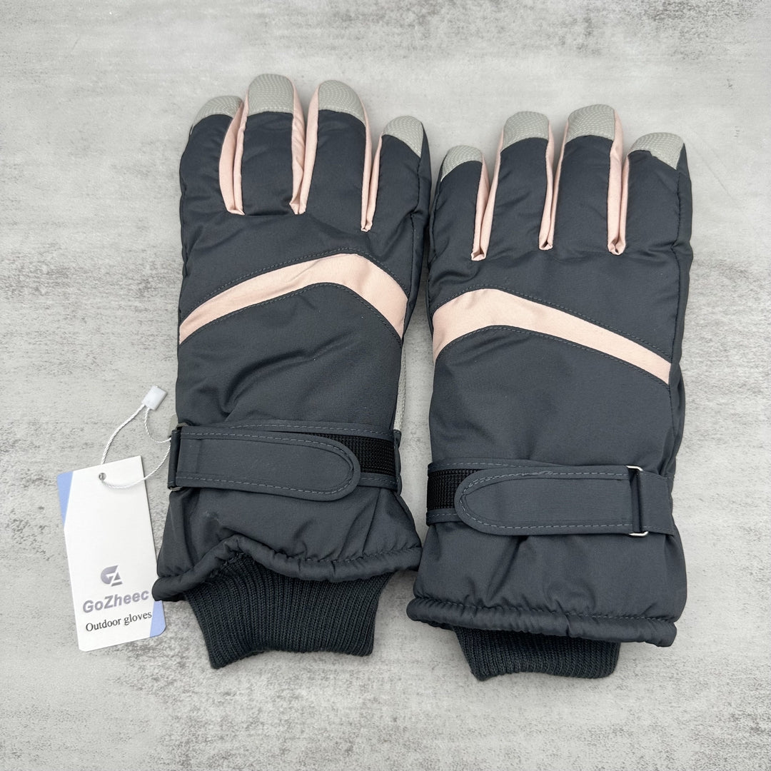 GZ GOZHEEC Outdoor Gloves: Women's High-Performance Ski Mittens with Waterproof Protection