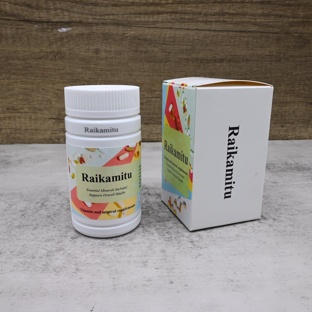 Raikamitu Premium Vitamin and Mineral Supplements Daily Essential Nutrition Support