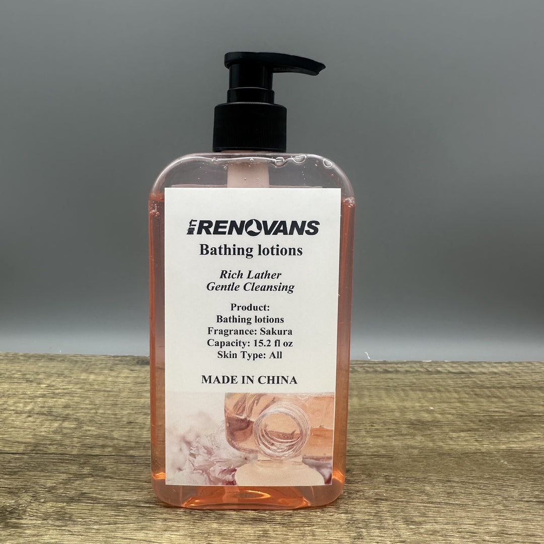 RENOVANS Luxurious Bathing Lotions for Deep Hydration & Gentle Cleansing - Dermatologist Recommended & Suitable for Sensitive Skin
