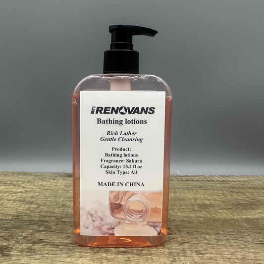 RENOVANS Luxurious Bathing Lotions for Deep Hydration & Gentle Cleansing - Dermatologist Recommended & Suitable for Sensitive Skin