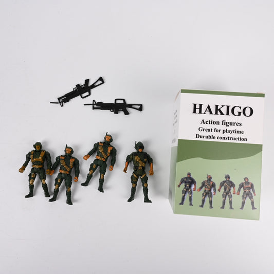 HAKIGO Highly Detailed Toy Action Figures Poseable Collectible Action Figures for Kids