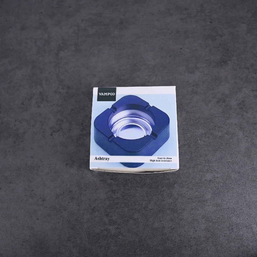 VAMPOO Black Plastic Ashtray High Quality Ashtray