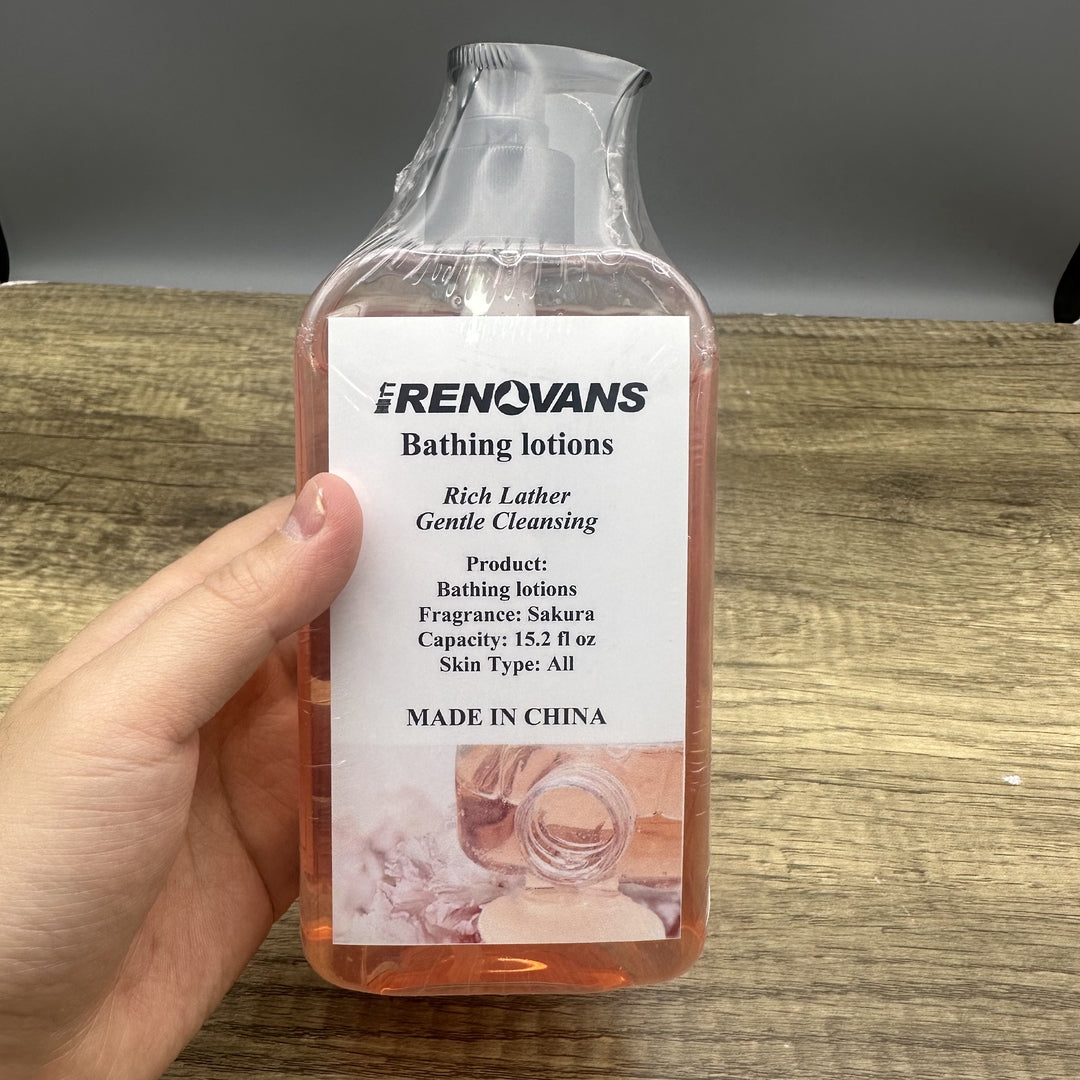 RENOVANS Luxurious Bathing Lotions for Deep Hydration & Gentle Cleansing - Dermatologist Recommended & Suitable for Sensitive Skin